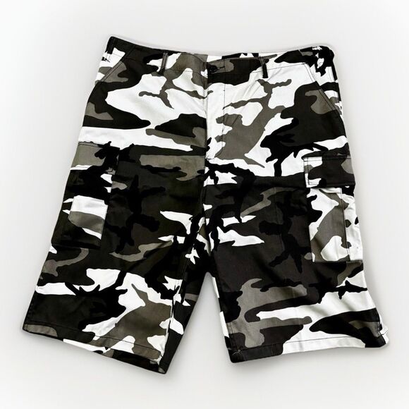 Rothco Other - Rothco BDU Camo Long Shorts Men's Size 39 to 43 Adjustable Cargo RN 37572